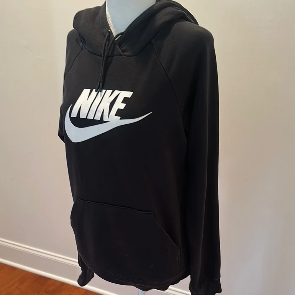 Nike Charcoal Sweatshirt with White Logo